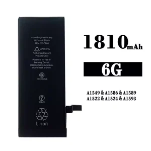แบตเตอรี่โทรศัพท์มือถือ 616-0806 สำหรับรุ่น iPhone 6G /A1549/A1586/A1589/A1522/A1524/A1593