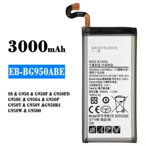 แบตเตอรี่โทรศัพท์มือถือ EB-BG950ABE สำหรับรุ่น Samsung S8