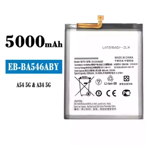 แบตเตอรี่โทรศัพท์มือถือ EB-BA546ABY สำหรับรุ่น Samsung A54 5G/A34 5G