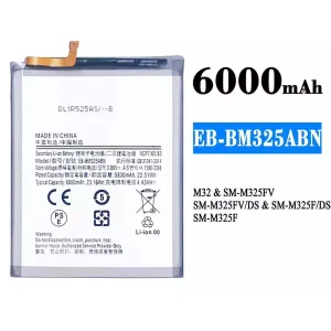 แบตเตอรี่โทรศัพท์มือถือ EB-BM325ABN สำหรับรุ่น Samsung M32