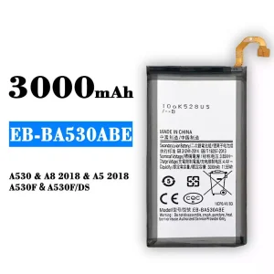 แบตเตอรี่โทรศัพท์มือถือ EB-BA530ABE สำหรับรุ่น Samsung A8 2018/A5 2018