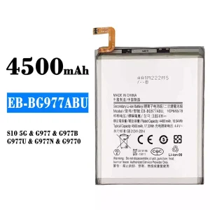 แบตเตอรี่โทรศัพท์มือถือ EB-BG977ABU สำหรับรุ่น Samsung S10 5G