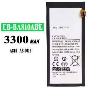 แบตเตอรี่โทรศัพท์มือถือ EB-BA810ABE สำหรับรุ่น Samsung A8 2016