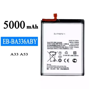 แบตเตอรี่โทรศัพท์มือถือ EB-BA336ABY สำหรับรุ่น Samsung A33/A53