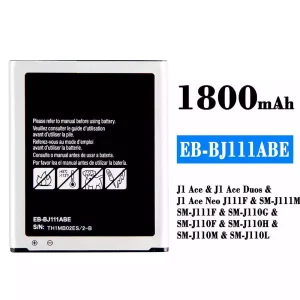 แบตเตอรี่โทรศัพท์มือถือ EB-BJ111ABE สำหรับรุ่น Samsung J1 Ace