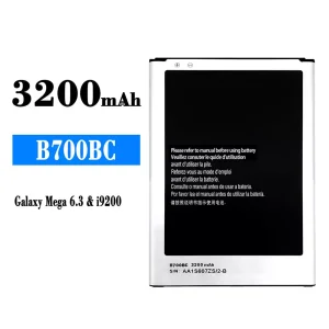 แบตเตอรี่โทรศัพท์มือถือ B700BC สำหรับรุ่น Samsung Galaxy Mega 6.3