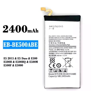 แบตเตอรี่โทรศัพท์มือถือ EB-BE500ABE สำหรับรุ่น Samsung E5 2015
