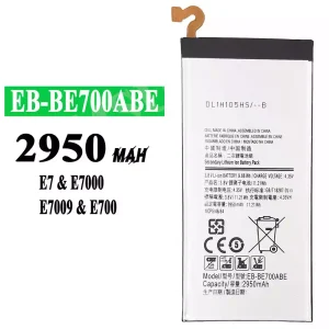 แบตเตอรี่โทรศัพท์มือถือ EB-BE700ABE สำหรับรุ่น Samsung E7