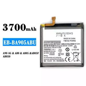 แบตเตอรี่โทรศัพท์มือถือ EB-BA905ABU สำหรับรุ่น Samsung A90 4G,A80