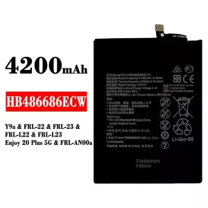 แบตเตอรี่โทรศัพท์มือถือ HB486686ECW สำหรับรุ่น HUAWEI Y9a / Enjoy 20 Plus 5G
