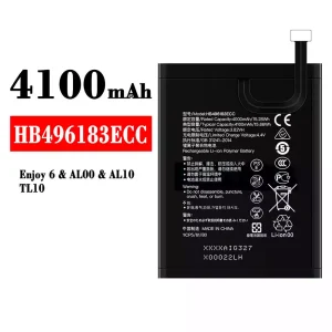 แบตเตอรี่โทรศัพท์มือถือ HB496183ECC สำหรับรุ่น HUAWEI Enjoy 6