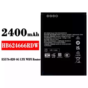 แบตเตอรี่โทรศัพท์มือถือ HB624666RDW สำหรับรุ่น HUAWEI E5576-820 4G LTE WIFI Router