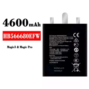 แบตเตอรี่โทรศัพท์มือถือ HB566680EFW สำหรับรุ่น HUAWEI Magic 3 / Magic Pro