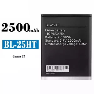 แบตเตอรี่โทรศัพท์มือถือ BL-25HT สำหรับรุ่น Tecno Camon C7