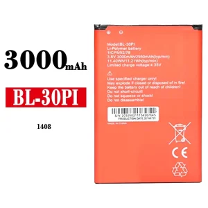 แบตเตอรี่โทรศัพท์มือถือ BL-30PI สำหรับรุ่น ITEL 1408