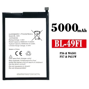 แบตเตอรี่โทรศัพท์มือถือ BL-49FI สำหรับรุ่น ITEL P36  P37