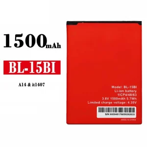 แบตเตอรี่โทรศัพท์มือถือ BL-15BI สำหรับรุ่น ITEL A14 / it1407