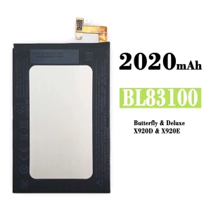 แบตเตอรี่โทรศัพท์มือถือ BL83100 สำหรับรุ่น HTC Butterfly