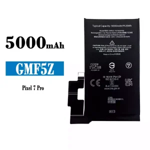 แบตเตอรี่โทรศัพท์มือถือ GMF5Z สำหรับรุ่น Google Pixel 7 Pro