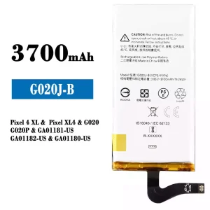 แบตเตอรี่โทรศัพท์มือถือ G020J-B สำหรับรุ่น Google Pixel 4 XL
