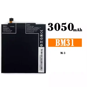 แบตเตอรี่โทรศัพท์มือถือ BM31 สำหรับรุ่น Xiaomi mi 3