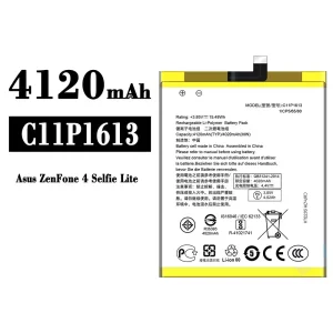 แบตเตอรี่โทรศัพท์มือถือ C11P1613 สำหรับรุ่น Asus ZenFone 4 Selfie Lite