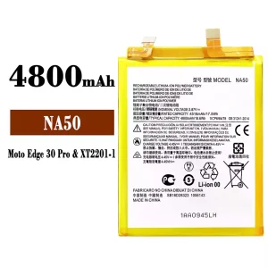 แบตเตอรี่โทรศัพท์มือถือ NA50 สำหรับรุ่น Motorola Moto Edge 30 Pro