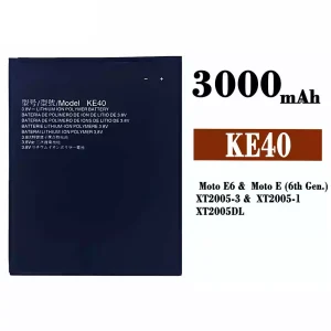 แบตเตอรี่โทรศัพท์มือถือ KE40 สำหรับรุ่น Motorola Moto E6 / Moto E (6th Gen)