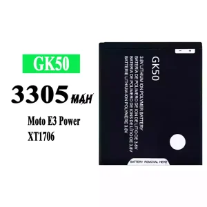 แบตเตอรี่โทรศัพท์มือถือ GK50 สำหรับรุ่น Motorola E 3 Power / XT1706