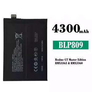 แบตเตอรี่โทรศัพท์มือถือ BLP809 สำหรับรุ่น OPPO Realme GT Master Edition