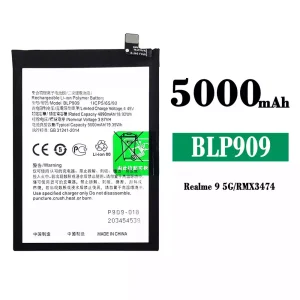 แบตเตอรี่โทรศัพท์มือถือ BLP909 สำหรับรุ่น OPPO Reamle 9