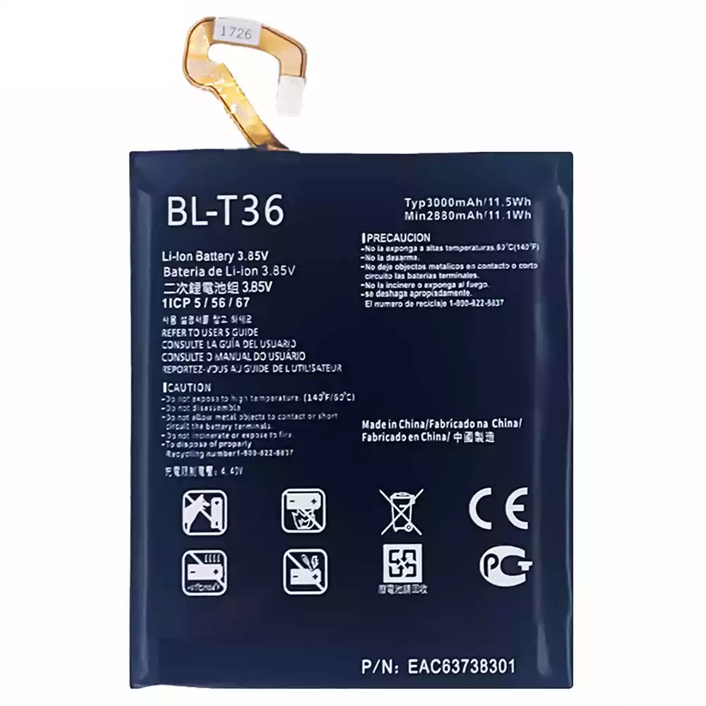 แบตเตอรี่โทรศัพท์มือถือ BL-T36 สำหรับรุ่น LG K11 Plus /K10 / K10+ - Image 4