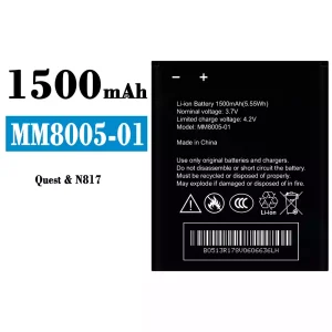 แบตเตอรี่โทรศัพท์มือถือ MM8005-01 สำหรับรุ่น ZTE Quest/N817