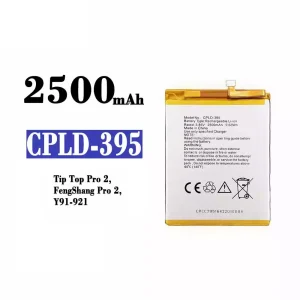 แบตเตอรี่โทรศัพท์มือถือ CPLD-395 สำหรับรุ่น Coolpad Tip Top Pro 2/FengShang Pro 2/Y91-921