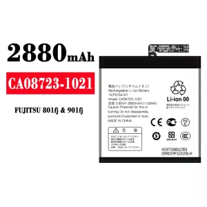 แบตเตอรี่โทรศัพท์มือถือ CA08723-1021 สำหรับรุ่น FUJITSU 801fj/901fj