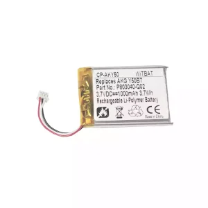 แบตเตอรี่หูฟังสำหรับ AKG Y50BT,C50BT,P083040-Q02,USN-603048PCN-AK