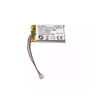 แบตเตอรี่หูฟังสำหรับ Sennheiser SDW 30,SDW 30 HS,SDW 60,SDW 60 HS