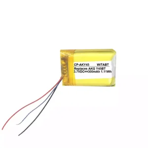 แบตเตอรี่หูฟังสำหรับ AKG Y45BT,AEC582030