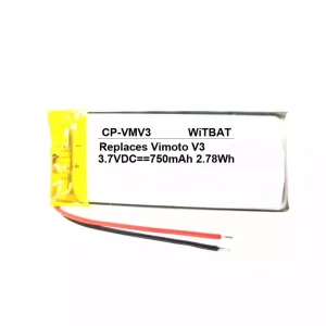 แบตเตอรี่หูฟังสำหรับ Vimoto V3,V6