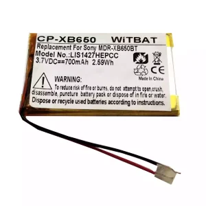 แบตเตอรี่หูฟังสำหรับ Sony LIS1427HEPCC US343450E,1-756-920-32,ZU10192-16005