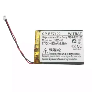 แบตเตอรี่หูฟังสำหรับ Sony BP-HP1200,MDR-DS7000,MDR-RF7000,MDR-RF7100 SL00131-1