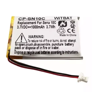 แบตเตอรี่หูฟังสำหรับ Sena 803040,YP803040P