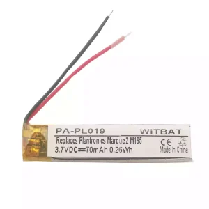 แบตเตอรี่หูฟังสำหรับ Plantronics Marque 2 M165,M180 LSSP321036AB