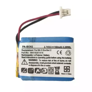 แบตเตอรี่หูฟังสำหรับ Bang & Olufsen EarSet 2,56416201016