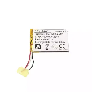 แบตเตอรี่หูฟังสำหรับ JVC HA-A10T True Wireless Bluetooth Earphones เคสชาร์จ,VDL822230