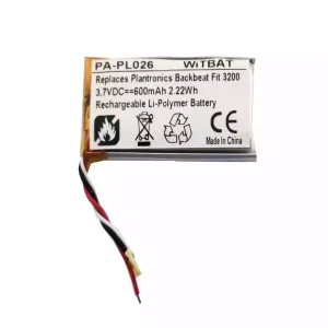 แบตเตอรี่หูฟังสำหรับ Plantronics BackBeat FIT 3100 3200 TWS Earbuds Wireless Bluetooth Earphones เคสชาร์จ