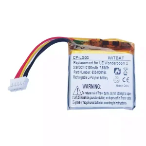 แบตเตอรี่ลำโพงสำหรับ Logitech UE Wonderboom 3,Wonderboom 2,SP944643