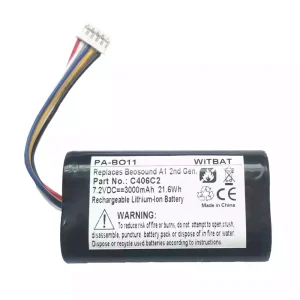 แบตเตอรี่ลำโพงสำหรับ Bang & Olufsen Beosound A1 2nd Gen,C406C2