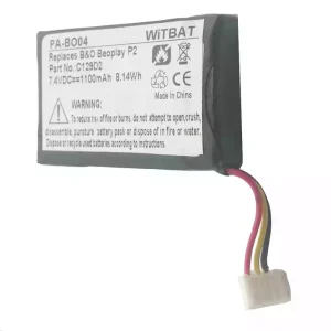 แบตเตอรี่ลำโพงสำหรับ Bang & Olufsen BeoPlay P2,C129D2