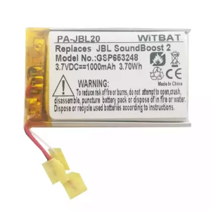 แบตเตอรี่ลำโพงสำหรับ JBL SoundBoost 2,GSP653248